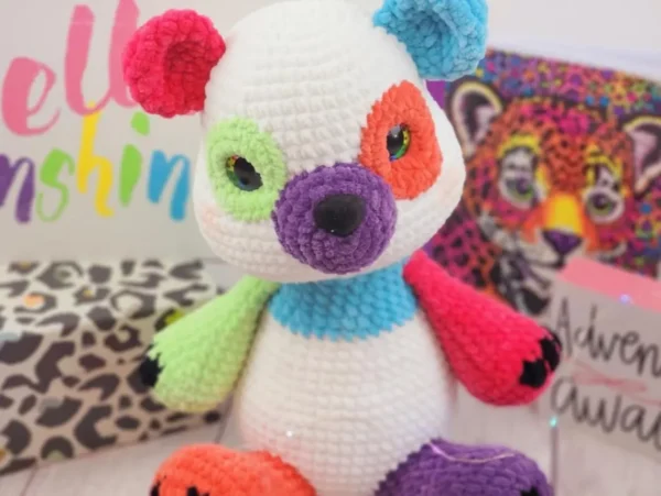 Dottie the Panda Crochet Pattern - Adorable Amigurumi Toy - Digital DIY Plush Panda - Beginner Friendly PDF - Image 4