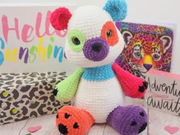 Dottie the Panda Crochet Pattern - Adorable Amigurumi Toy - Digital DIY Plush Panda - Beginner Friendly PDF - Image 5