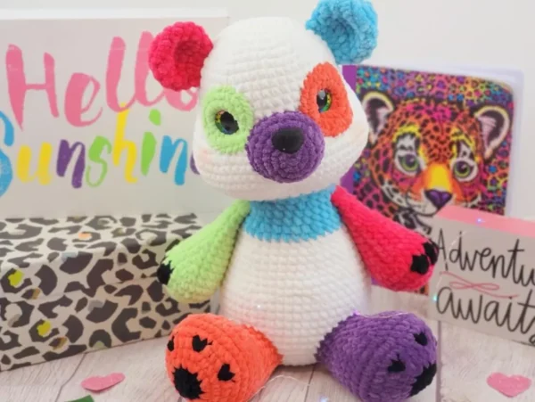 Dottie the Panda Crochet Pattern - Adorable Amigurumi Toy - Digital DIY Plush Panda - Beginner Friendly PDF - Image 7