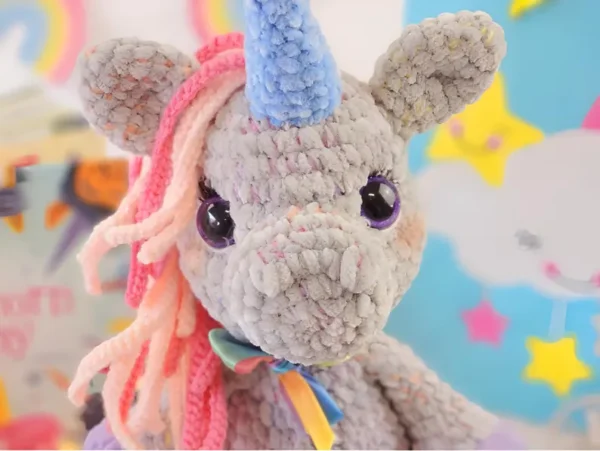 Shila the Unicorn Crochet Pattern - Magical Amigurumi Animal - Instant Digital Download - Image 5