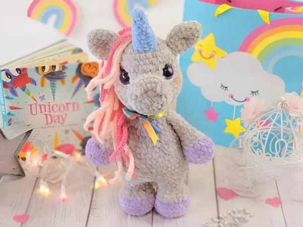 Shila the Unicorn Crochet Pattern - Magical Amigurumi Animal - Instant Digital Download