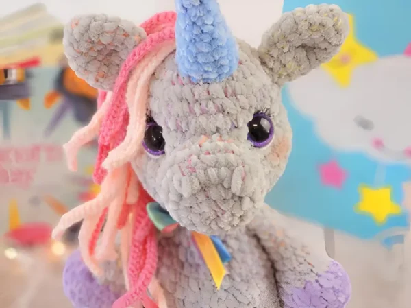 Shila the Unicorn Crochet Pattern - Magical Amigurumi Animal - Instant Digital Download - Image 7