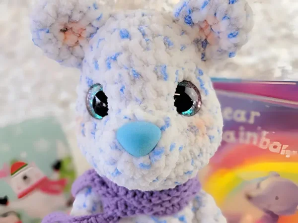 Chilly the Polar Bear Crochet Pattern - Cute Amigurumi Animal - Winter DIY Plush Toy - Image 9