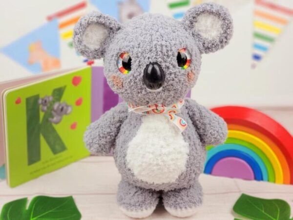 Mel the Koala Crochet Pattern - Amigurumi Animal Toy - Cute Sleepy Koala Plush PDF - Image 2