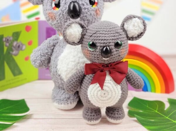 Mel the Koala Crochet Pattern - Amigurumi Animal Toy - Cute Sleepy Koala Plush PDF - Image 9
